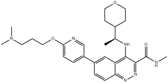 ATM INHIBITOR-1 结构式