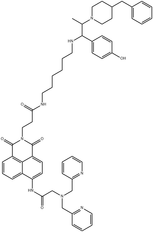 DPA-NAPH-IFENPRODIL 结构式