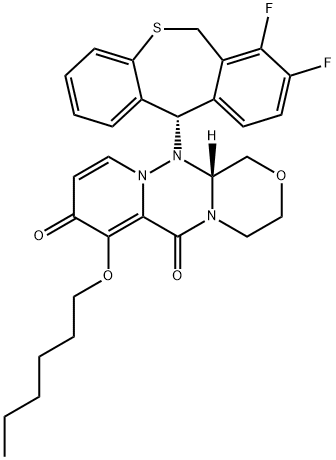 巴洛沙韦酯杂质35 结构式