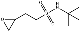 N-tert-butyl-2-(oxiran-2-yl)ethane-1-sulfonamide 结构式