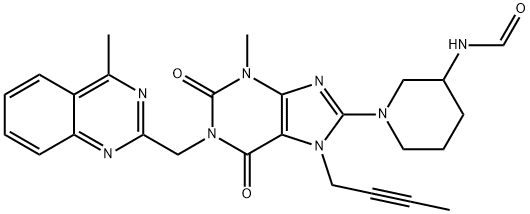 Linagliptin Impurity JX 结构式