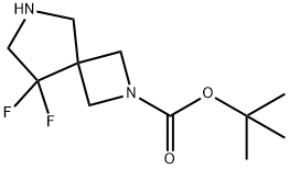 tert-butyl 5,5-difluoro-2,7-diazaspiro[3.4]octane-2-carboxylate