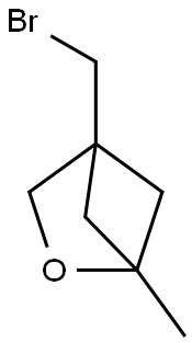 4-(溴甲基)-1-甲基-2-氧杂双环[2.1.1]己烷 结构式