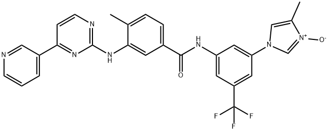 Nilotinib 3-Imidazolyl N-oxide 结构式