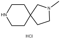 2-甲基-2,8-二氮杂螺[4.5]癸烷二盐酸盐 结构式