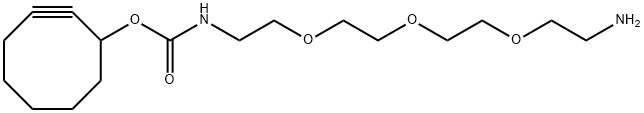 SCO-PEG3-NH2 结构式