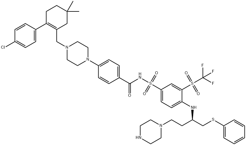 ABT-263-piperazine 结构式