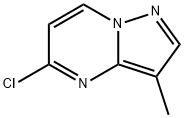 5-氯-3-甲基吡唑并[1,5-A]嘧啶 结构式