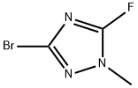 1H-1,2,4-Triazole, 3-bromo-5-fluoro-1-methyl- 结构式