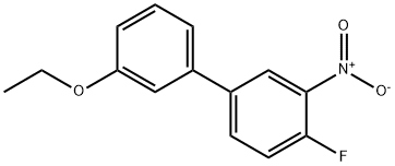 1,1'-Biphenyl, 3'-ethoxy-4-fluoro-3-nitro- 结构式