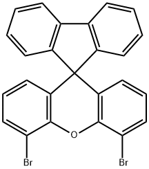 4',5'-dibromo-Spiro[9H-fluorene-9,9'-[9H]xanthene] 结构式