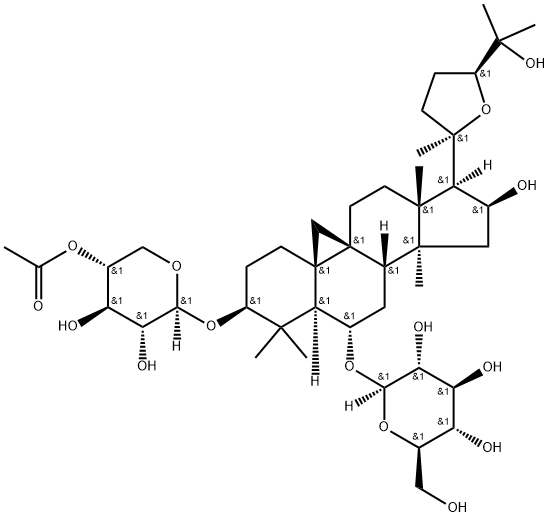CYCLOCEPHALOSIDE II 结构式