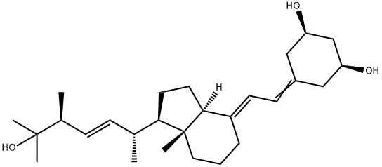 3α-paricalcitol 结构式