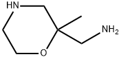 2-Morpholinemethanamine, 2-methyl- 结构式