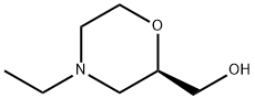 2-Morpholinemethanol, 4-ethyl-, (2R)- 结构式