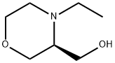 3-Morpholinemethanol, 4-ethyl-, (3S)- 结构式