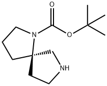 (R)-1-BOC-1,7-二氮杂螺[4.4]壬烷 结构式
