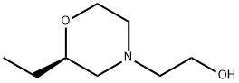 4-Morpholineethanol, 2-ethyl-, (2R)- 结构式