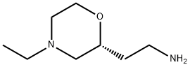 2-Morpholineethanamine,4-ethyl-,(2R)- 结构式