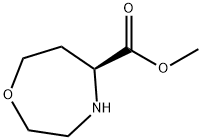 (S)-1,4-氧杂吖庚因-5-羧酸甲酯 结构式