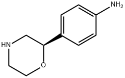 Benzenamine, 4-(2R)-2-morpholinyl- 结构式