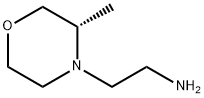4-Morpholineethanamine, 3-methyl-, (3S)- 结构式