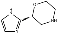 Morpholine,2-(1H-imidazol-2-yl)-,(2R)- 结构式