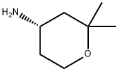 (4S)-2,2-二甲基-四氢吡喃-4-基胺 结构式
