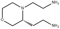 3,4-Morpholinediethanamine, (3R)- 结构式