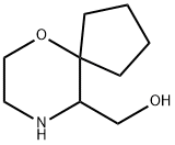 6-Oxa-9-azaspiro[4.5]decane-10-methanol 结构式
