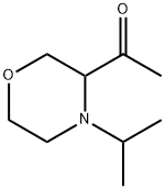 Ethanone, 1-[4-(1-methylethyl)-3-morpholinyl]- 结构式