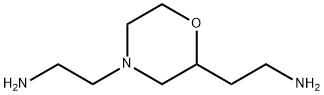 2,4-Morpholinediethanamine 结构式