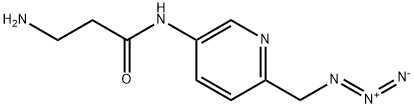 PICOLYL-AZIDE-NH2 结构式