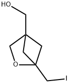 1-(iodomethyl)-2-oxabicyclo[2.1.1]hexan-4-yl]methanol 结构式