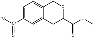 6-硝基异丙基-3-羧酸甲酯 结构式