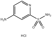 4-氨基吡啶-2-磺酰胺(盐酸盐) 结构式