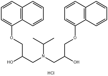 普萘洛尔EP杂质B HCL(非对映异构体混合物) 结构式