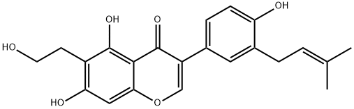 Derrisisoflavone J 结构式