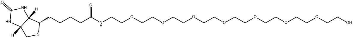 BIOTIN-八聚乙二醇 结构式