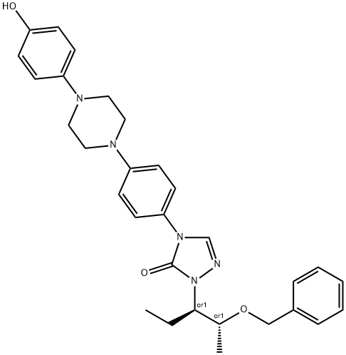 泊沙康唑杂质6 结构式