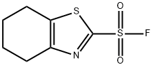 4,5,6,7-TETRAHYDRO-1,3-BENZOTHIAZOLE-2-SULFONYL FLUORIDE 结构式