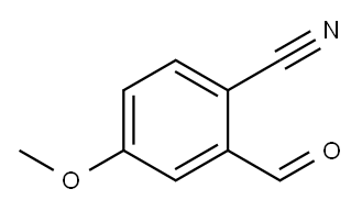 2-formyl-4-methoxybenzonitrile 结构式