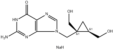 化合物 EPROCICLOVIR NA 结构式