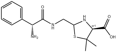 Ampicillin 结构式