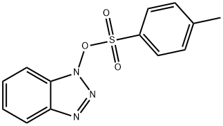 Benzenesulfonic acid, 4-methyl-, 1H-benzotriazol-1-yl ester 结构式