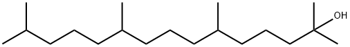 2-Pentadecanol, 2,6,10,14-tetramethyl- 结构式