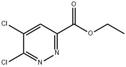 5,6-二氯哒嗪-3-羧酸乙酯 结构式