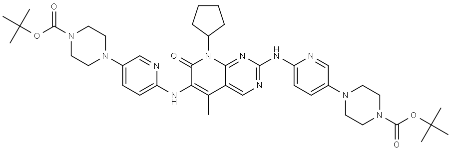 帕布昔利布标准品012 结构式