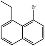 1-溴-8-乙基萘 结构式