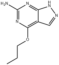 1H-Pyrazolo[3,4-d]pyrimidin-6-amine, 4-propoxy- 结构式